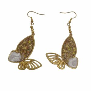 Boucles d’oreilles Papillons Or