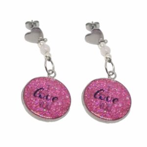 Boucles d’oreilles « I love you »